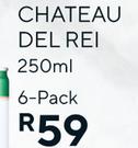 Chateau Del Rei-6 x 250ml