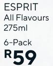 Esprit All Flavours-6 x 275ml