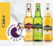 Hunter's Gold, Dry Or Hard Lemon-24 x 330ml
