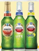 Amstel Lager, Lite Or Radler-24 x 330ml