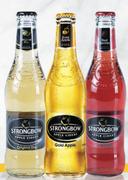 Strongbow Dry, Gold Apple Or Red Berries-24 x 330ml