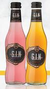 S.I.N Spirit Coolers All Flavours-4 x 275ml