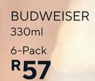 Budweiser-6 x 330ml
