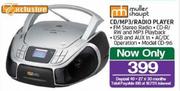 Muller & Haupt CD/MP3/Radio Player CD-96