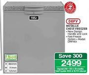 Defy 195Ltr Metallic Chest Freezer DMF451