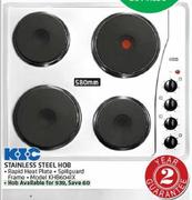 KIC 580mm Stainless Steel Hob KHB604IX