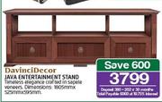 Davinci Decor Java Entertainment Stand
