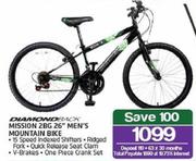 Diamond Rack Mission 2BG 26" Men's Mountain Bike