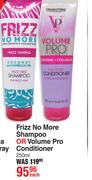 Creightons Frizz No More Shampoo Or Volume Pro Conditioner-250ml Each