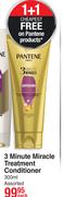 Pantene 3 Minute Miracle Treatment Conditioner-300ml Each