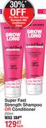 Marc Anthony Grow Long Super Fast Strength Shampoo Or Conditioner-250ml Each