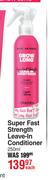 Marc Anthony Grow Long Super Fast Strength Leave-In Conditioner-250ml Each