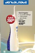 Dentalmate Oral Irrigator