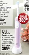 Oral-B D100 3D White Powerbrush