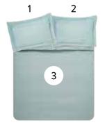 Paola Basic 3 Piece Set (Double)