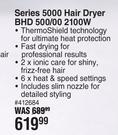 Philips Series 5000 Hair Dryer BHD 500/20 2100W