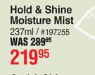 Shea Moisture Hold & Shine Moisture Mist-237ml