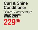 Shea Moisture Curl & Shine Conditioner-384ml