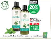 Petal Fresh Pure Shampoo Or Conditioner Assorted-355ml Each
