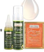 Nilotiqa Aloe & Avo Growth Stimulating Hair Oil 100ml Or Volumizing Hair Mousse 200ml-Each