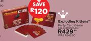 Exploding Kittens Party Card Game SOL-EKEK01ZA/EN