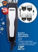 Wahl 8 Piece Home Pro Basic Corded Haircutting Kit