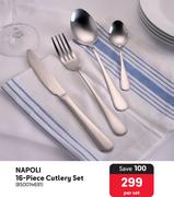 Napoli 16 Piece Cutlery Set-Per Set