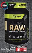 Evox Alpha Raw Gainer Assorted-1Kg