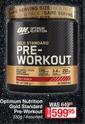 Optimum Nutrition Gold Standard Pre-Workout Assorted-330g