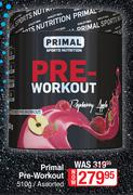 Primal Pre-Workout Assorted-510g