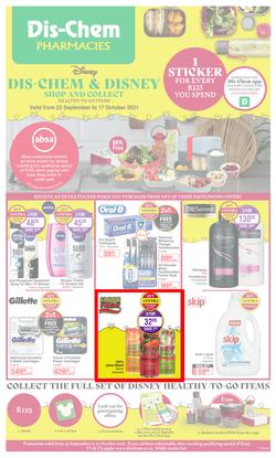 Dis-Chem : Bring On Summer Savings (23 September - 17 October 2021), page 13