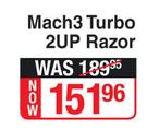 Gillette Mach3 Turbo 2UP Razor