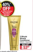 Pantene 3 Minute Miracle Conditioner Assorted-200ml 