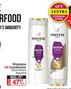 Pantene Shampoo Or Conditioner Assorted-360ml/ 400ml Each