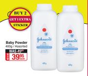 Johnson's Baby Powder Assorted-400g Each