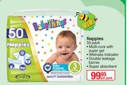 Baby Things Nappies 50 Pack-Per Pack
