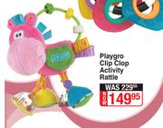 Playgro Clip Clop Activity Rattle