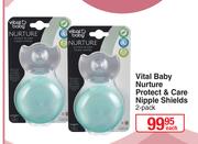 Vital Baby Nurture Protect & Care Nipple Shield 2 Pack-Each