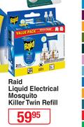 Raid Liquid Electrical Mosquito Killer Twin Refill