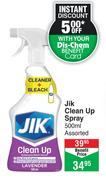 Jik Clean Up Spray Assorted-500ml