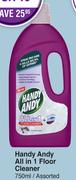 Handy Andy All In 1 Floor Cleaner Assorted-For 2 x 750ml