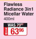 Pond's Flawless Radiance 3 In 1 Micellar Water-400ml