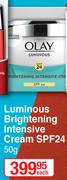 Olay Luminous Brightening Intensive Cream SPF24-50g