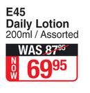 E45 Daily Lotion Assorted-200ml