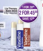 Vaseline Lip Therapy Balm Stick Assorted-4.8g Each