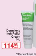 Dermikelp Itch Relief Cream-50g Each