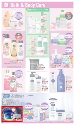 Dis-Chem : Bring On Summer Savings (23 September - 17 October 2021), page 4
