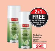 Ef-Active Sanitizer Spray Assorted-125ml Each