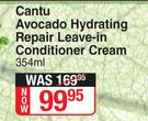 Cantu Avocado Hydrating Repair Leave In Conditioner Cream-345ml