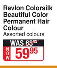 Revlon Colorsilk Beautiful Color Permanent Hair Colour